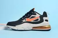 sale nike air max 270 react sneakers mystic m1007 orange logo